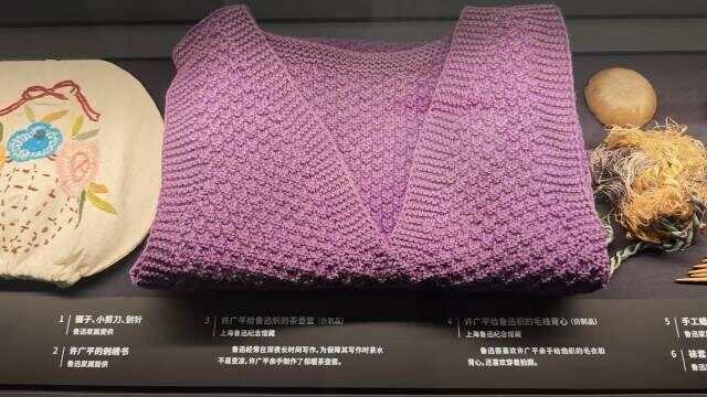 热销它的诞生与广州有关新葡京鲁迅同款毛背心(图2)